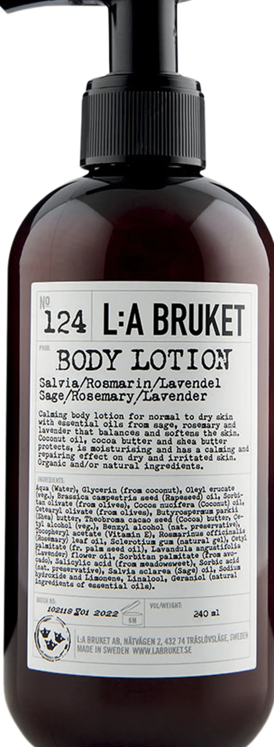 124 Bodylotion Salvia/Rosmarin/Lavendel 240 ml CosN