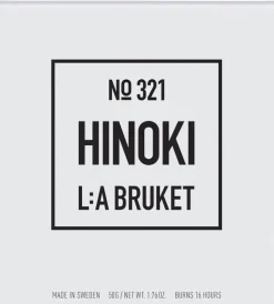 321 Candle Hinoki