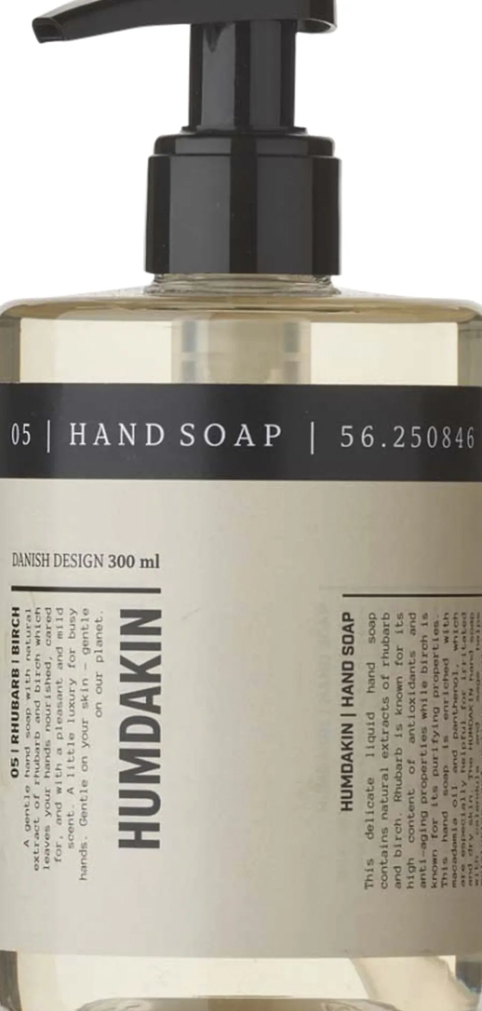 05 hand soap - Rhubarb & Birch