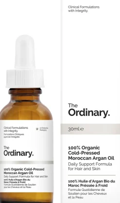 100% Organic Cold-Pressed Moroccan Argan Oil 30 ml.