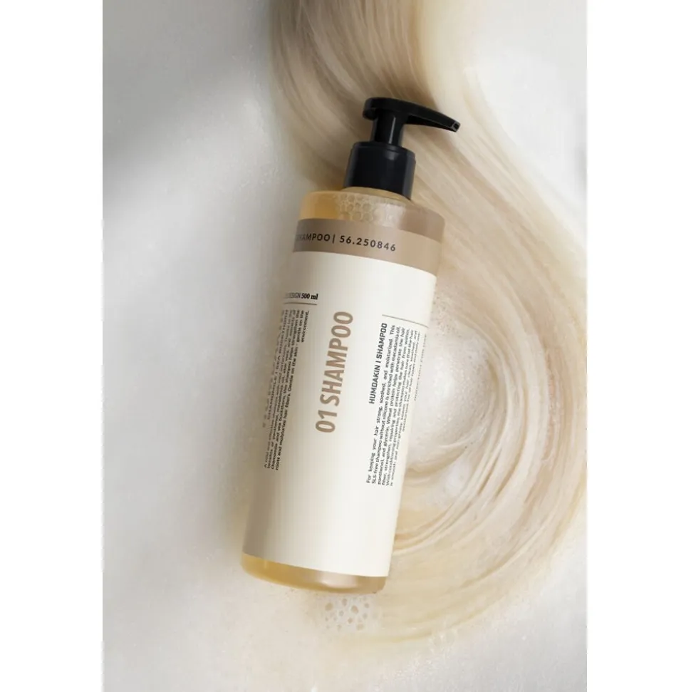 01 shampoo 500 ml - chamomile and sea buckthorn