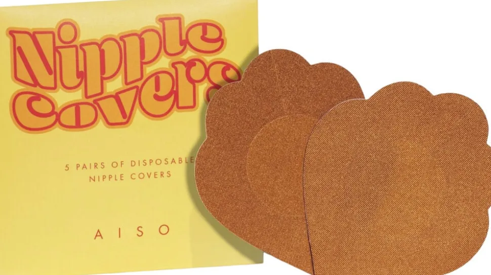 AISO Nipple Covers Yellow Cino