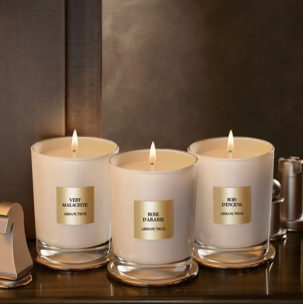 Armani Privé Rose D'harbie duftlys