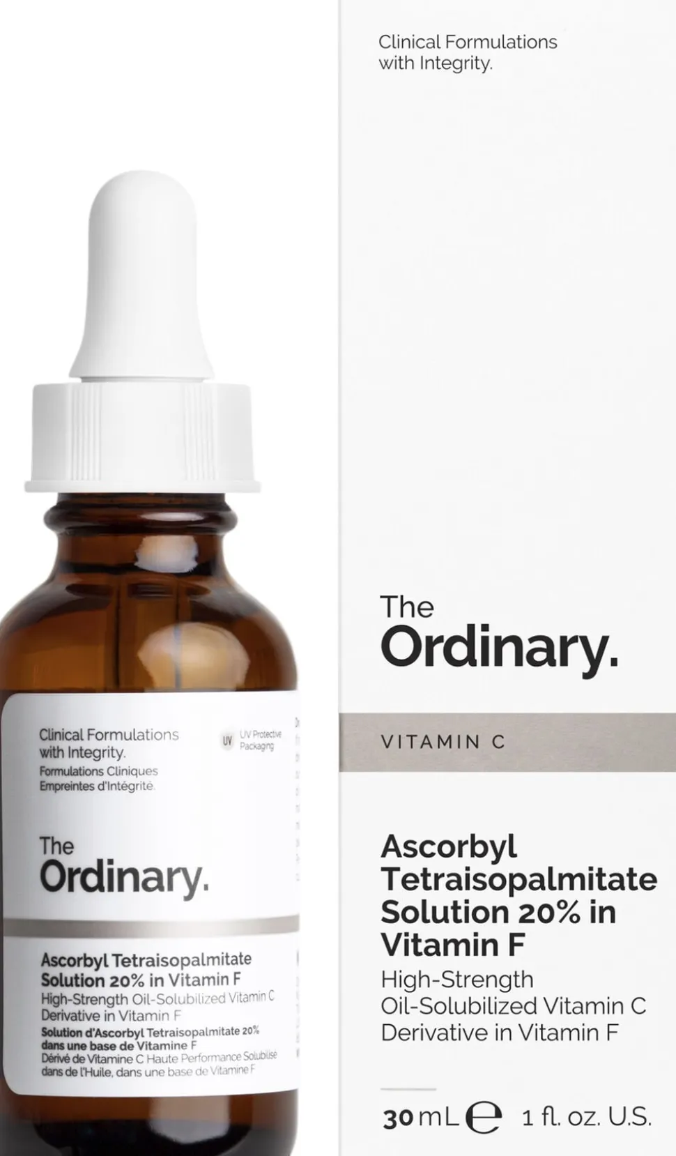 Ascorbyl Tetraisopalmitate Solution 20% in Vitamin F