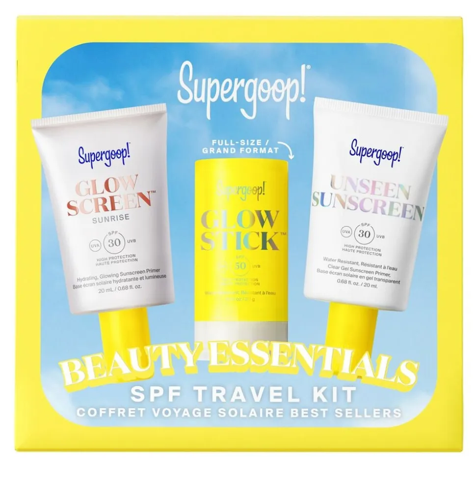Beauty Essentials SPF Travel Kit - Solplejesæt