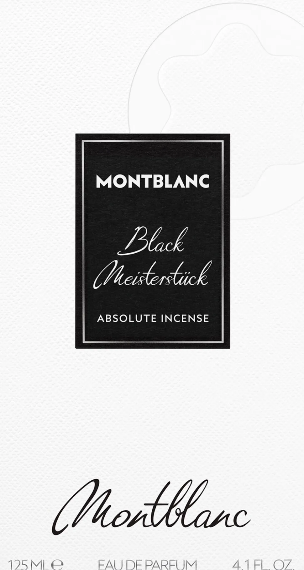 BLACK MEISTERSTUCK EDP 125 ML