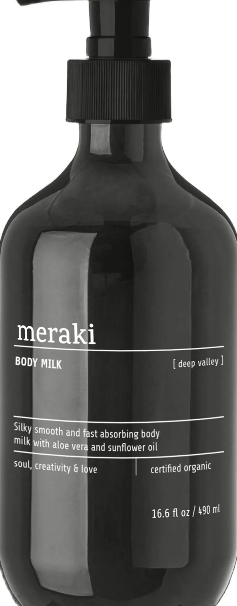 Body milk, Deep valley, 490 ml