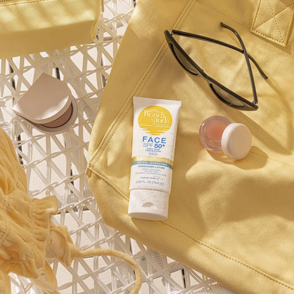 BONDI SANDS SPF 50 + Fragrance Free Tinted Face Lotion (Hydrating) 75