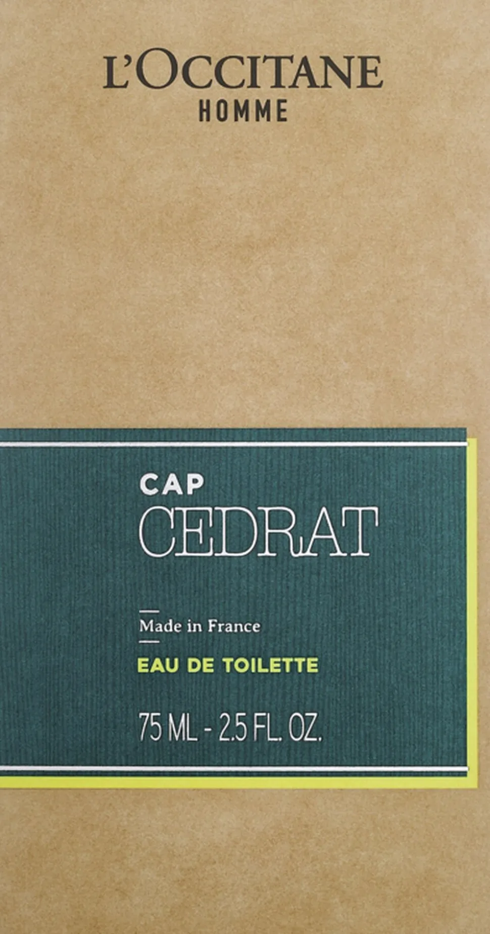 Cap Cedrat Eau De Toilette 75ml