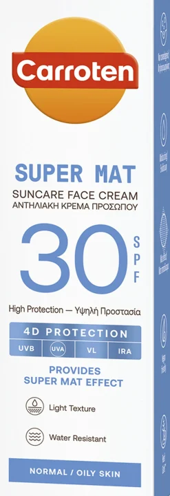 Carroten Face super Mat Cream SPF 30