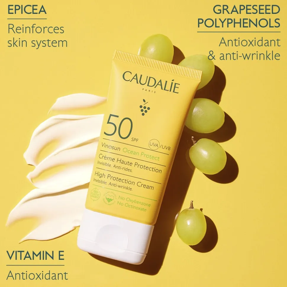 Caudalíe Vinosun High Protection Cream SPF50 50 ml
