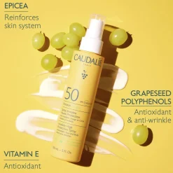 Caudalíe Vinosun Invisible High Protection Spray SPF50 150 ml