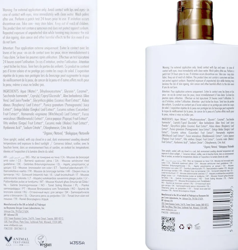 Clear Tanning Mousse Dark 200 ml
