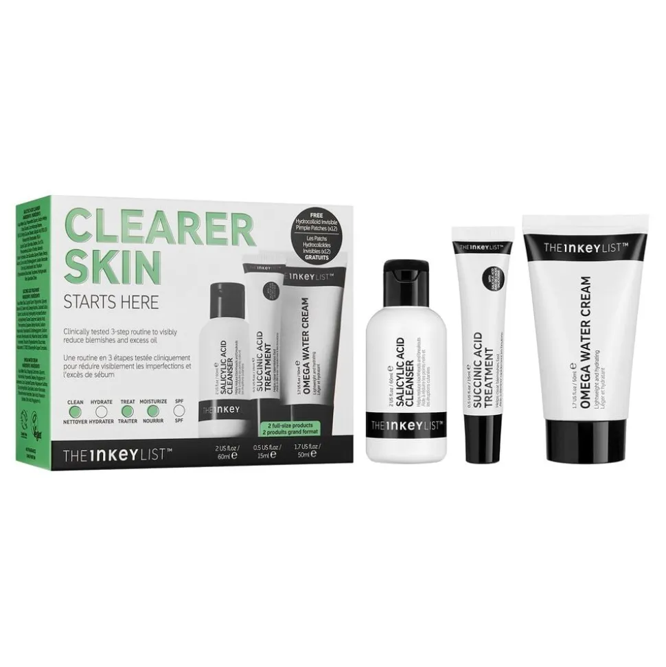 Clearer Skin Starts Here - Sæt med plejeprodukter til urenheder
