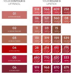 Contour G Lip Pencil - 01 Bois De Rose