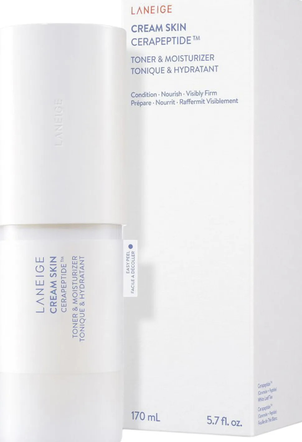 Cream Skin Cerapeptide - Toning and Moisturizing Lotion