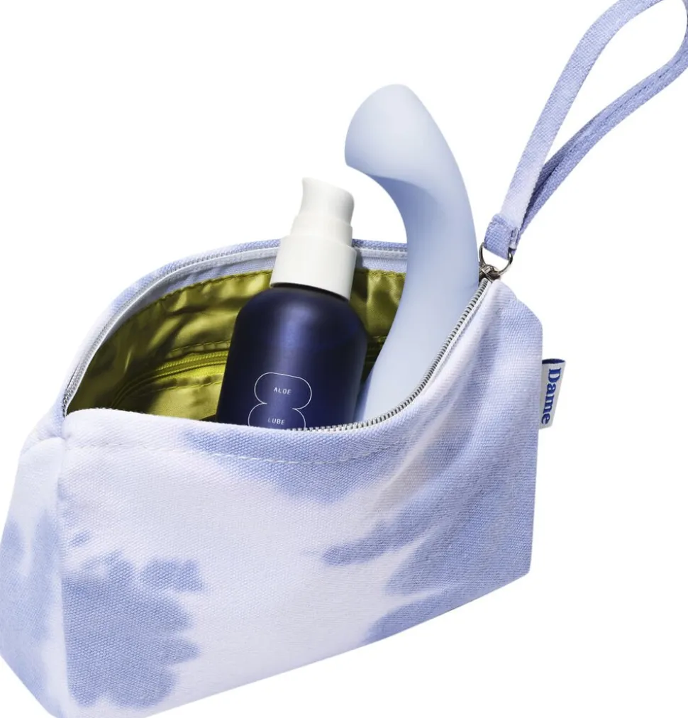 DAME PRODUCTS - STASH TOY POUCH SKY