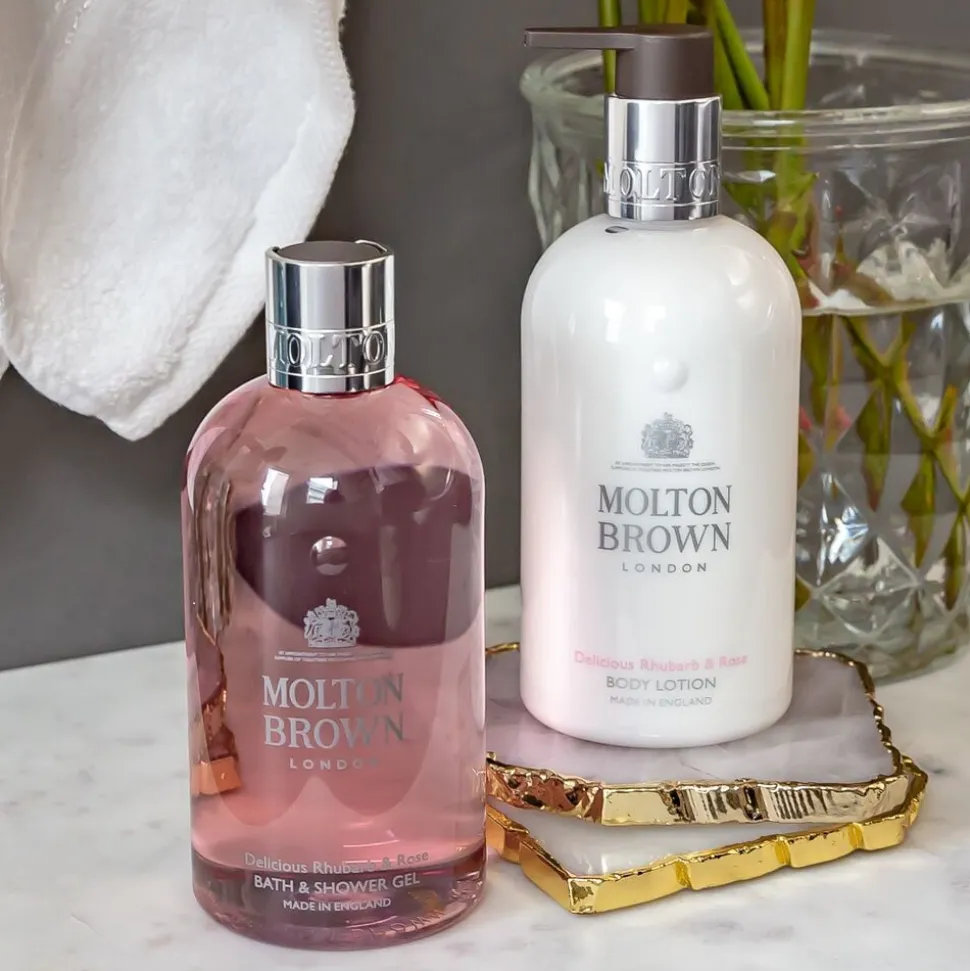 Delicious Rhubarb & Rose Bath & Shower Gel