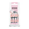 Depend kunstige negle Design Selection French Fade Coffin