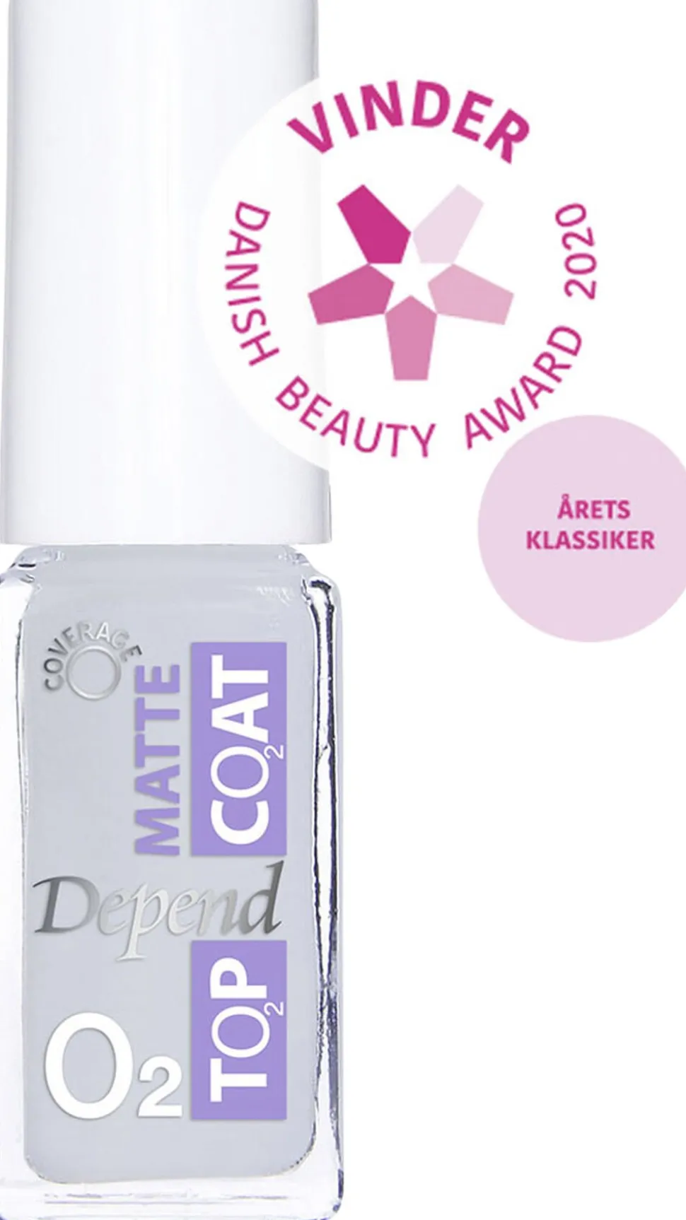 Depend Minilak O2 A304 topplack matt