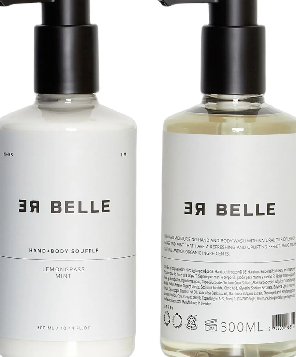 Duokit Hand & Body Wash, Hand & Body Soufflé Lemongrass Mint