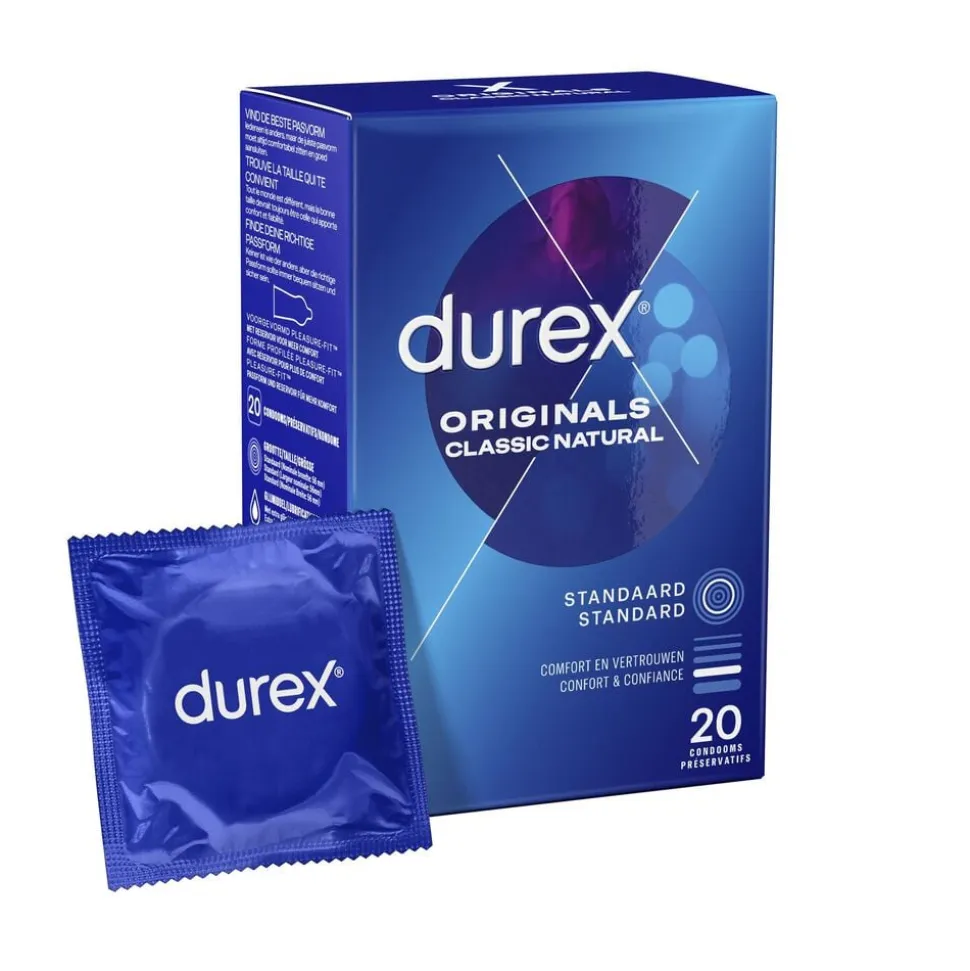 Durex - Classic Natural Condoms 20 pcs