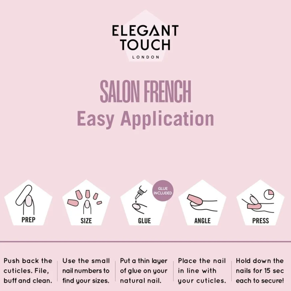 ELEGANT TOUCH PETITE NAILS FRENCH 1