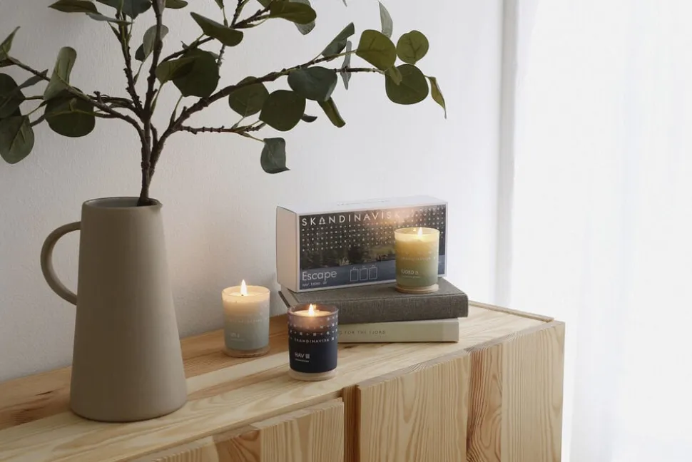 ESCAPE Mini Candle Giftset 65g x 3