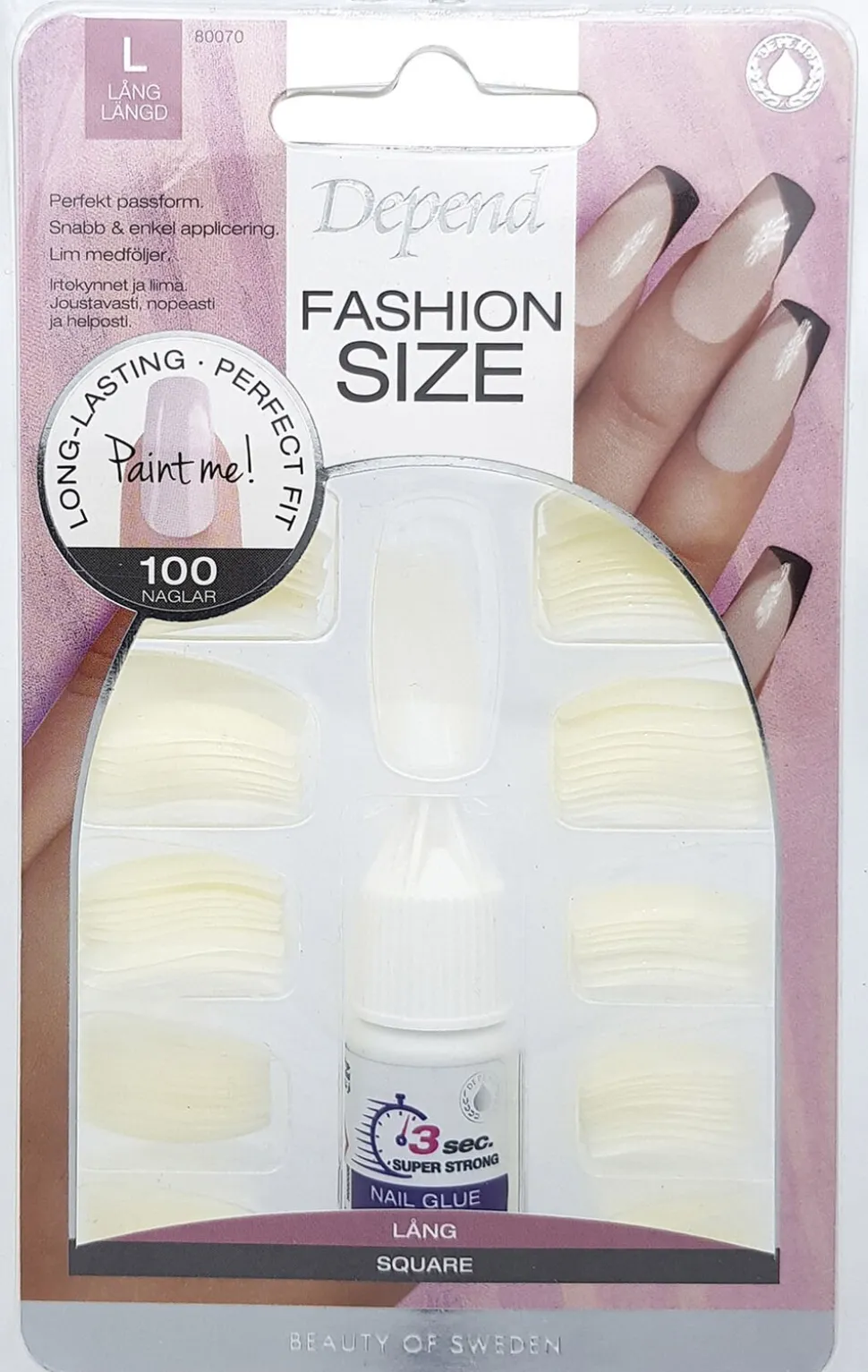 Fashion Size 100-pack Large SQ