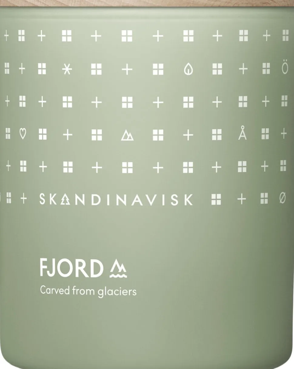 FJORD Scented Candle w Lid 200g