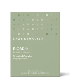 FJORD Scented Candle w Lid 200g