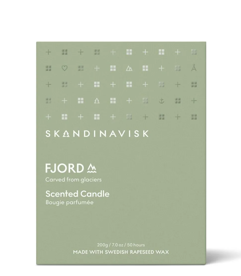 FJORD Scented Candle w Lid 200g