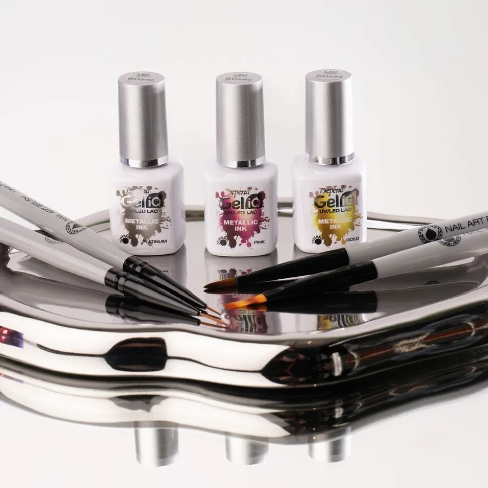 GeliQ Metallic Ink Platinum