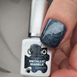 GeliQ Metallic Marble Sapphire
