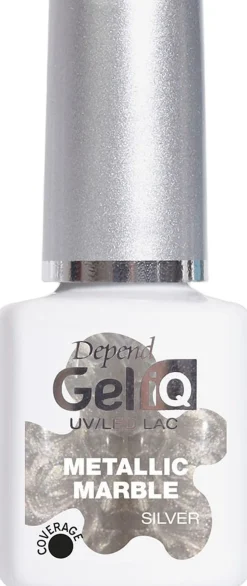GeliQ Metallic Marble Silver