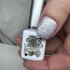 GeliQ Metallic Marble Silver