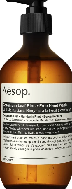 Geranium Leaf Rinse-Free Hand Wash 500mL