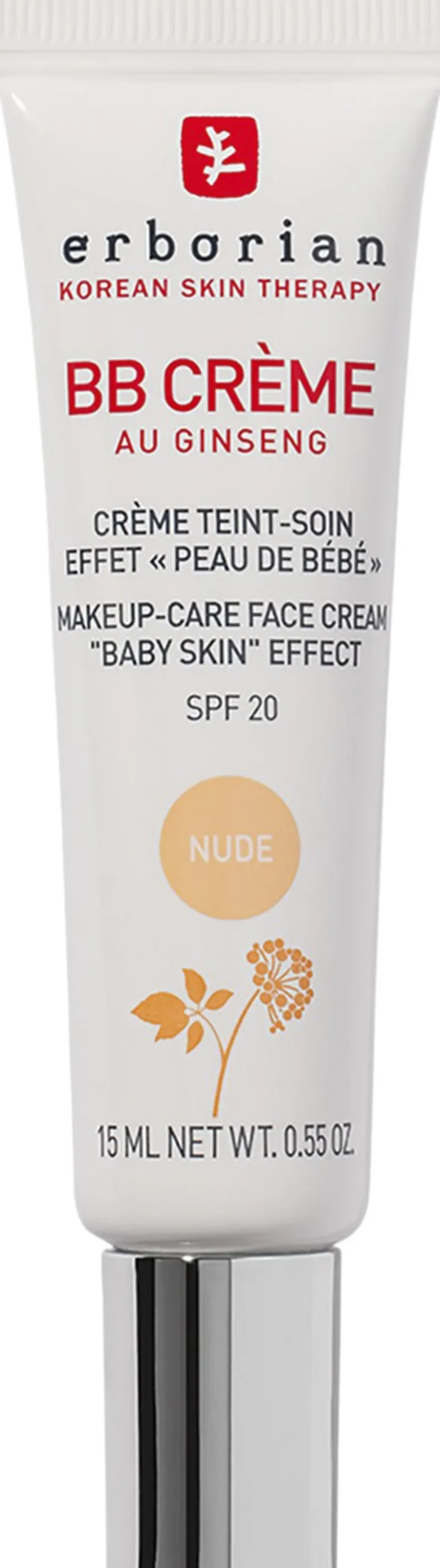 Ginseng BB Crème - Makeup-Care Face Cream Baby Skin" Effect