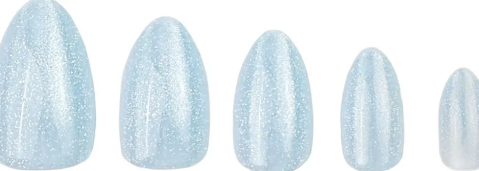 Glacier Blue - Reusable Instant Press-on Manicure