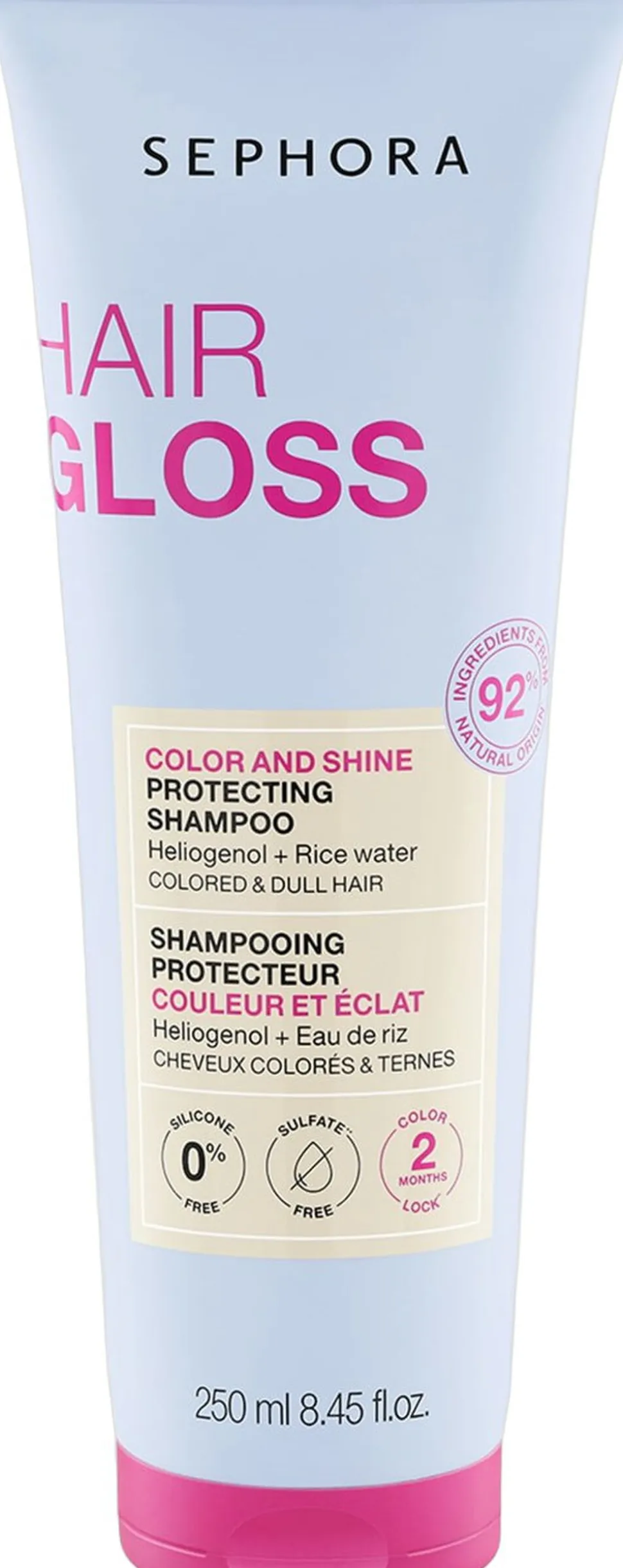 GLANS- OG FARVEBESKYTTENDE SHAMPOO - HÅRGLOSS