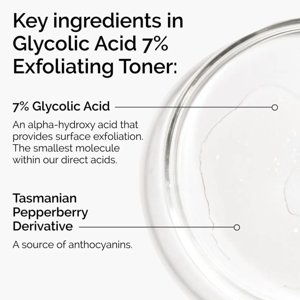 Glycolic Acid 7% Exfoliating Toner 100ml