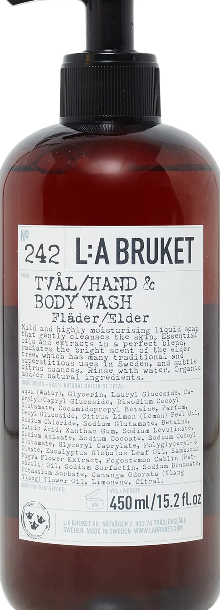 Hand & Body Wash Elderflower 450 ml