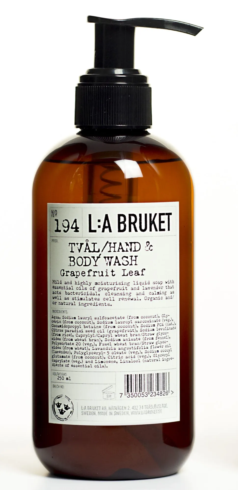 Hand-Body Grapefruit Leaf 240 ml