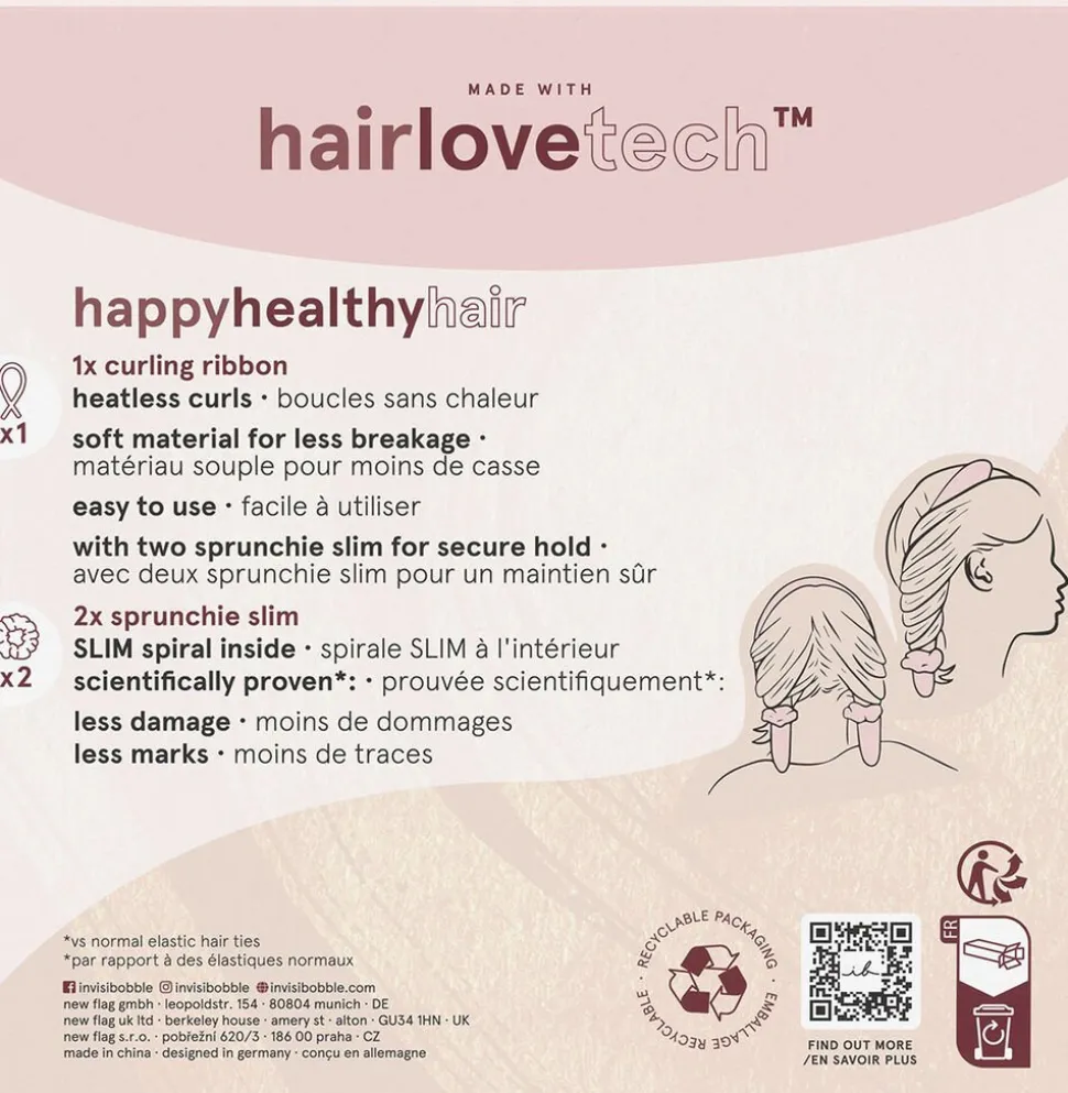 Handle with curl - Heatless curling set