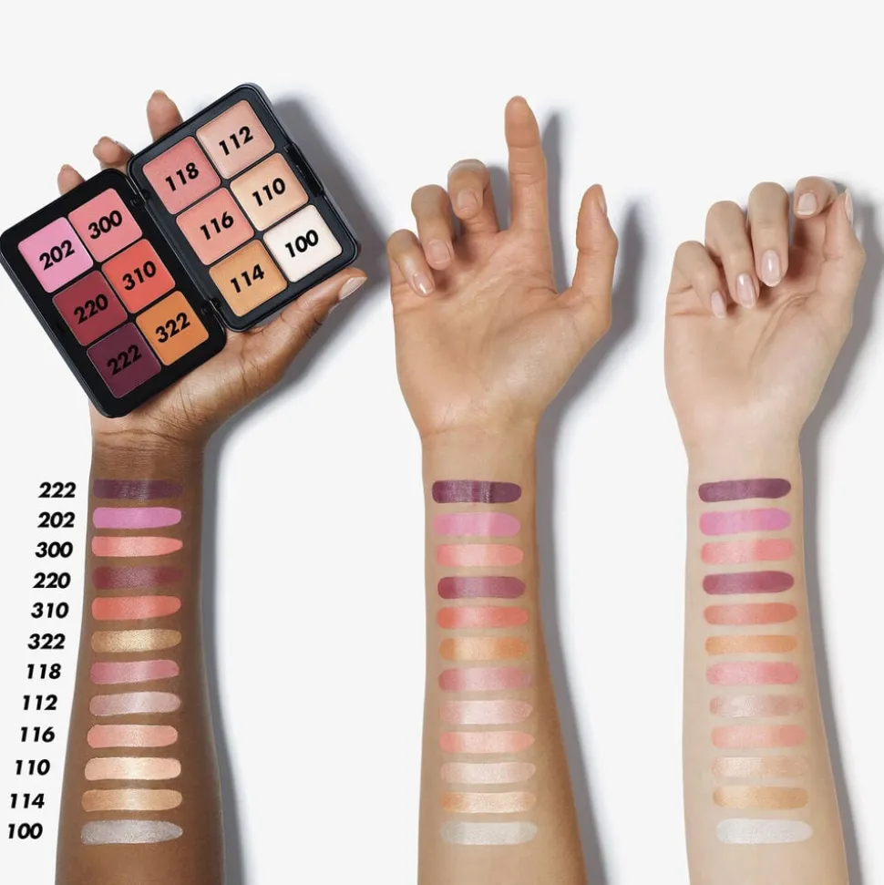 HD Skin Blush & Glow - Palette blush og highlighter Creme