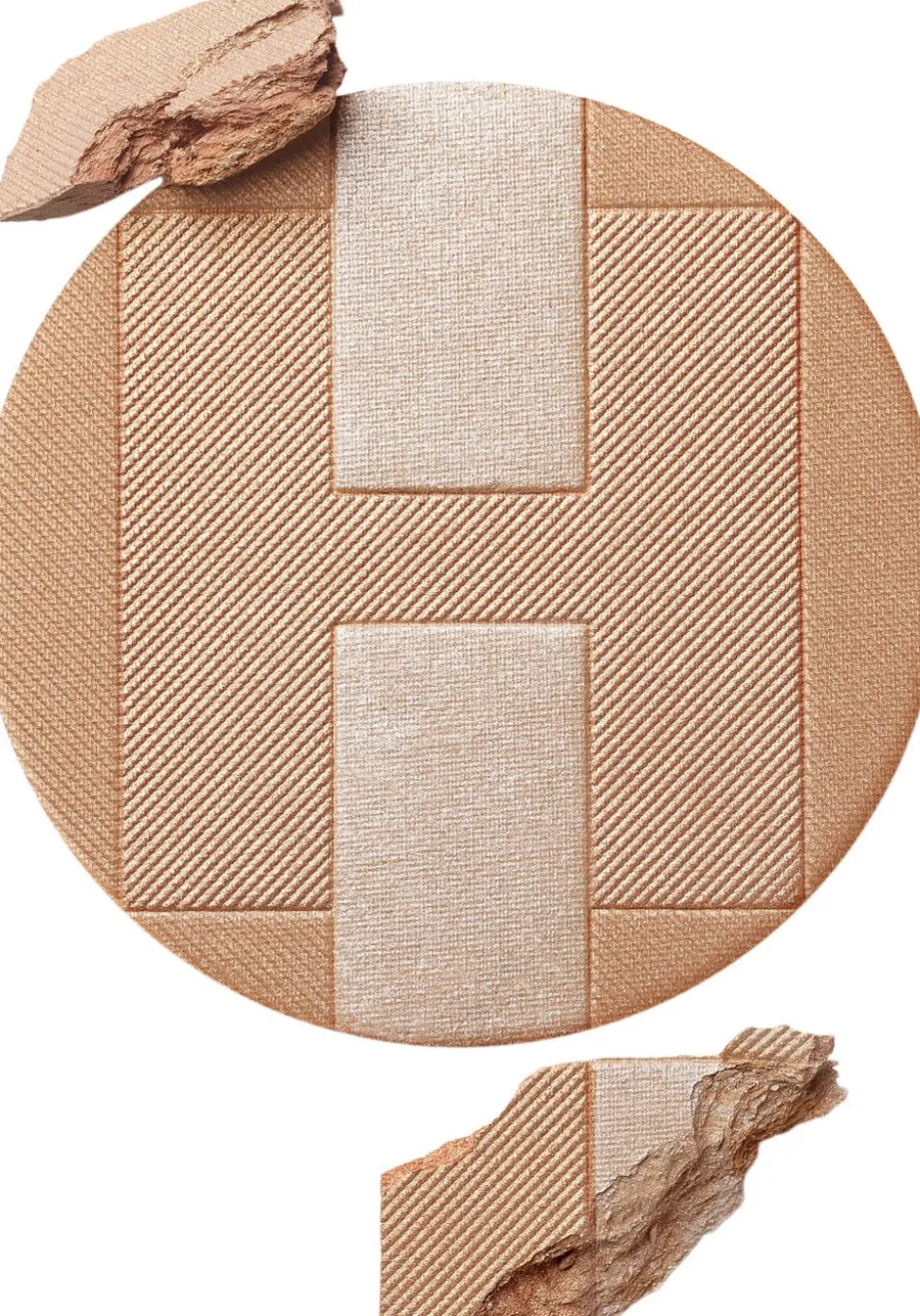 Hermès Plein Air, H TRIO iridescent mineral powder, Corail Mojave