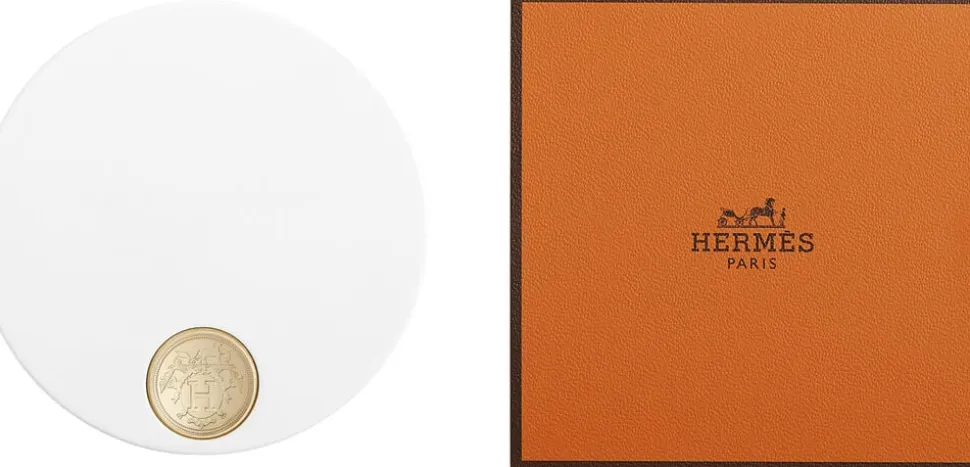Hermès Plein Air, H TRIO iridescent mineral powder, Corail Mojave