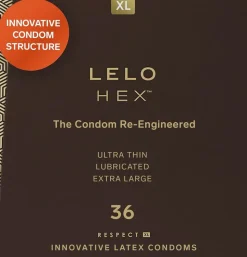 HEX Kondomer Respect XL - 36 Stk