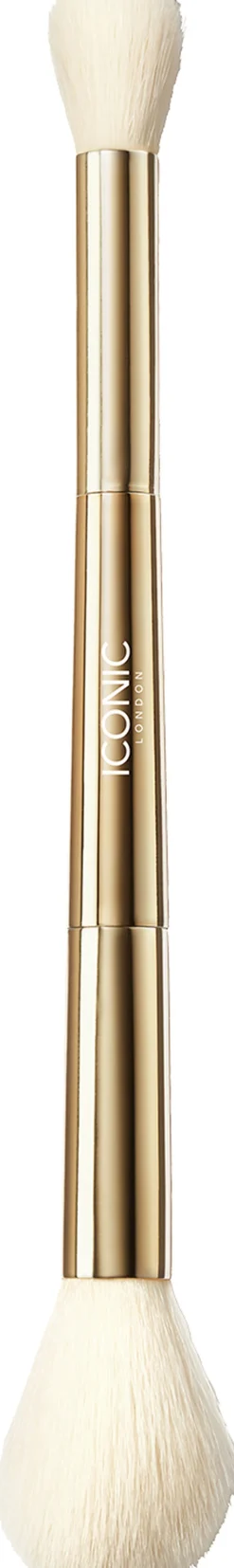 ICONIC London Highlight & Blush Duo Brush