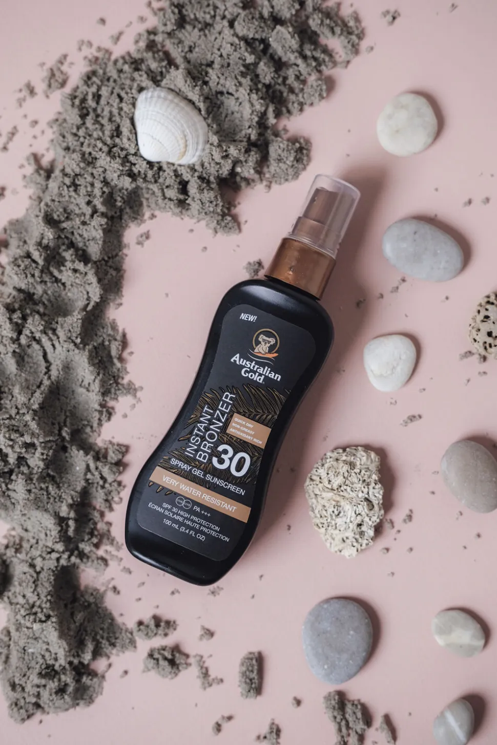 Instant Bronzer Spraygel Travel Size SPF 30